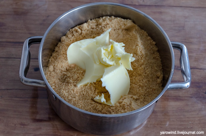 Простой вариант пирожного Картошка