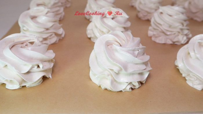 Заварной кофейный зефир