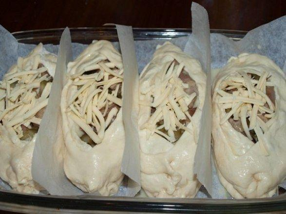 Кулинария>Лодочки из слоеного теста!