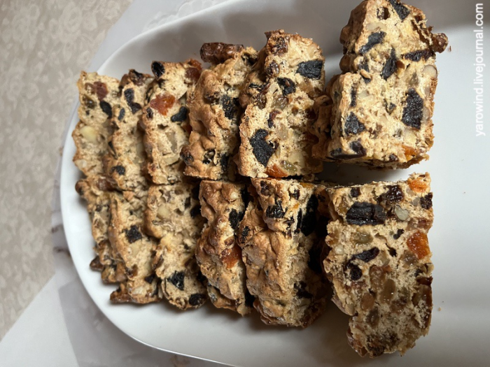 Не мазурек, но вкусно: кекс с сухофруктами на рождественский манер