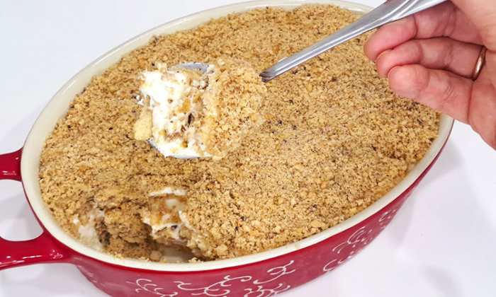 Самый быстрый рецепт десерта, делается ровно 7 минут. Рецепт без выпечки на Новый год