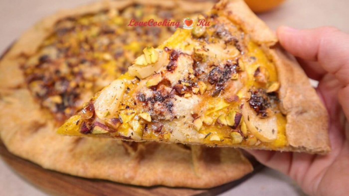 Галета с тыквой и сыром Дор Блю