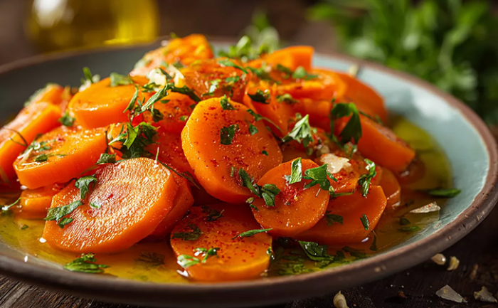 Морковь по-маррокански. Минутная закуска: хитрость кроется в особой заправке