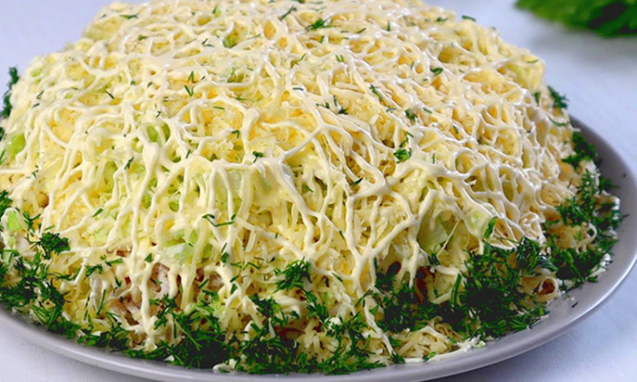 Новый вкус когда Оливье надоел. Лебединый пух: нежный, но сытный салат