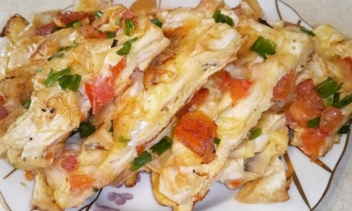 Берем лаваш и получаем моментальный сытный завтрак