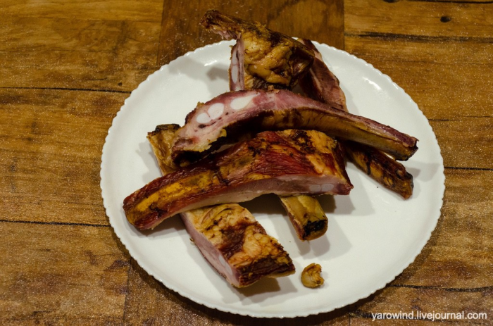 Гороховый суп с копченостями