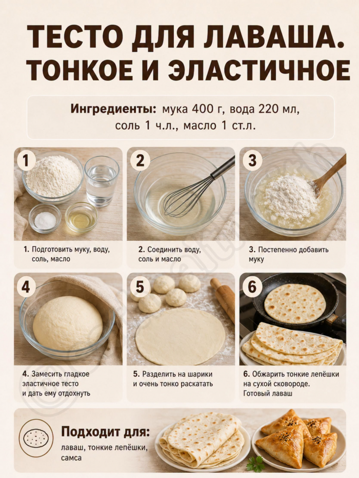 Кулинария>7 видов теста!