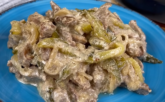 Мясо по-самарски: получается настолько мягким, что гарнир не требуется