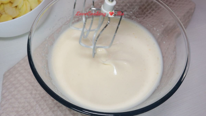 Воздушная ПП шарлотка из цельнозерновой муки