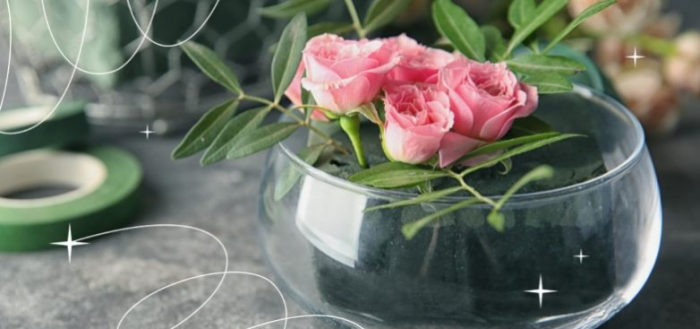 Как ухаживать за цветами в губке?