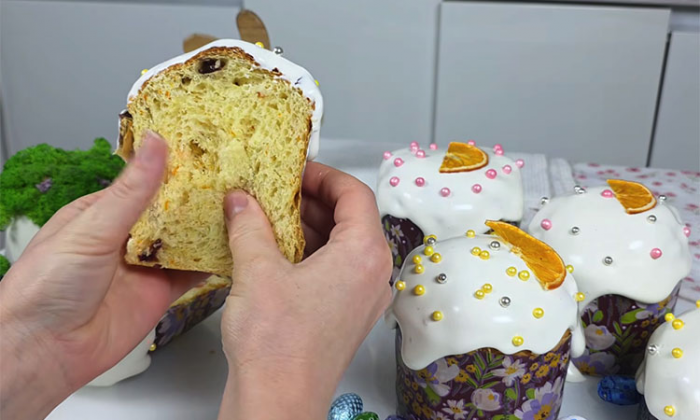 Рецепт сливочного кулича. Самая нежная паска под особой глазурью, влажная и не черствеет