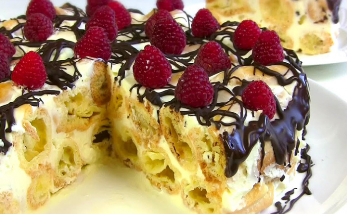 Торт «Дамские пальчики». Самый нежный и простой, хотя выглядит словно из кондитерской