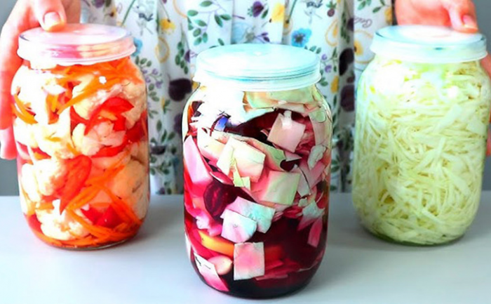 Баночки здоровья на зиму: ферментированные овощи без уксуса за 3 дня