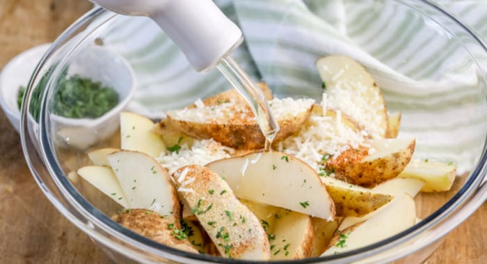 Рецепт запеченного картофеля с корочкой. Можно подать даже на праздник