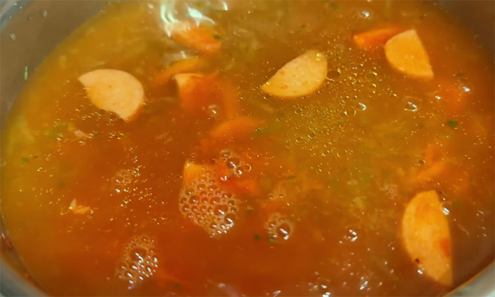 Сборная мясная солянка по-купечески. Рецепт из старой поварской книги