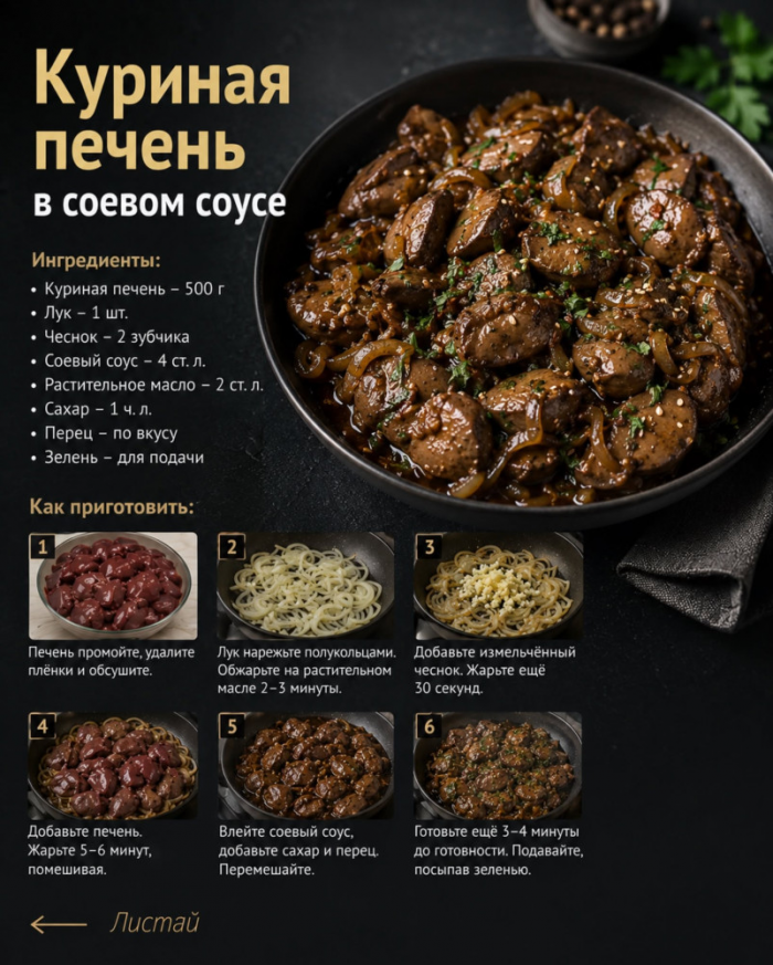 Кулинария>Куриная печень-5 домашних рецептов!