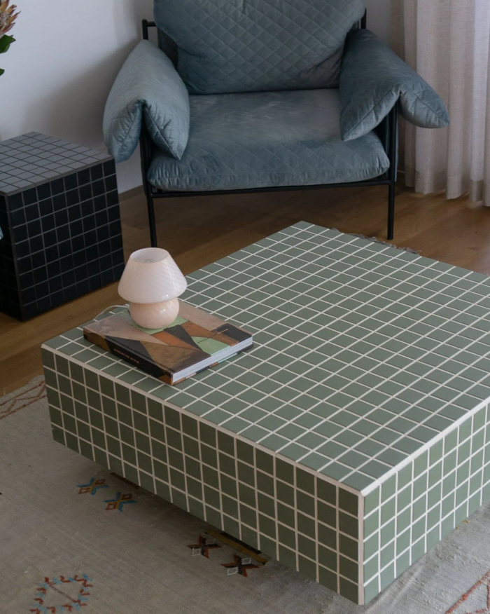 Плитка + мебель = новый DIY тренд