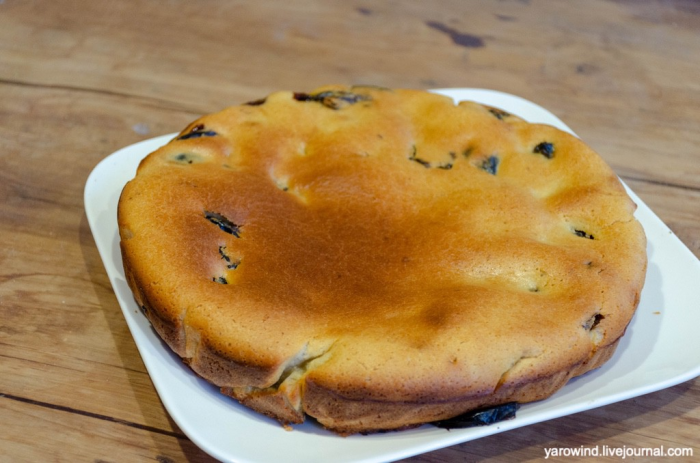 Бретонский пирог с черносливом