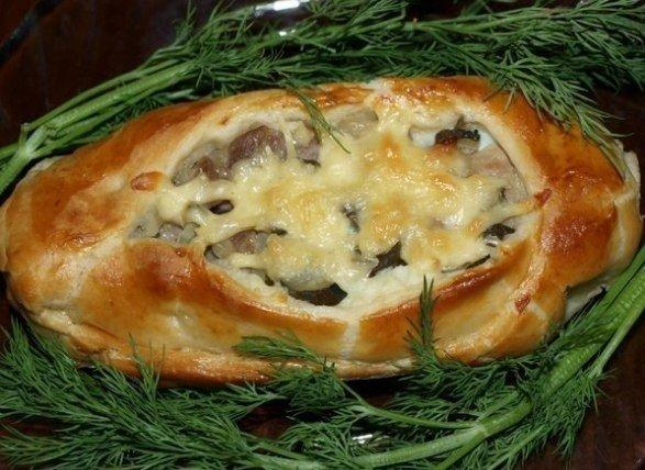 Кулинария>Лодочки из слоеного теста!