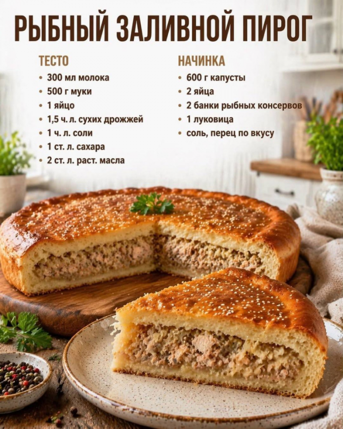 Кулинария>Заливные пироги!