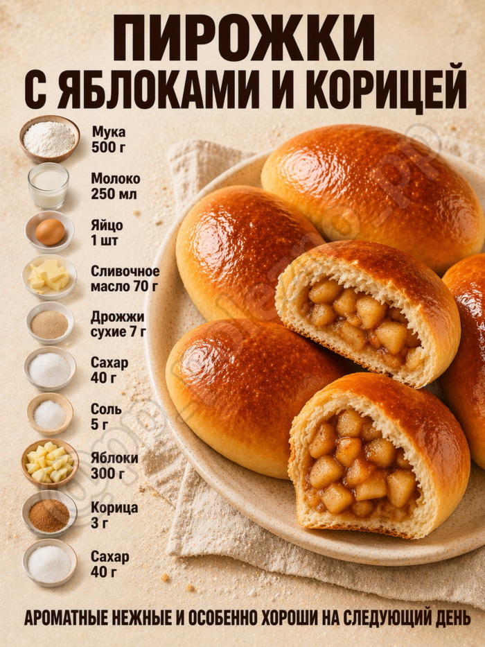 Кулинария>5 домашних пирожков!