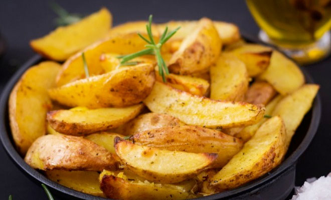 Рецепт запеченного картофеля с корочкой. Можно подать даже на праздник