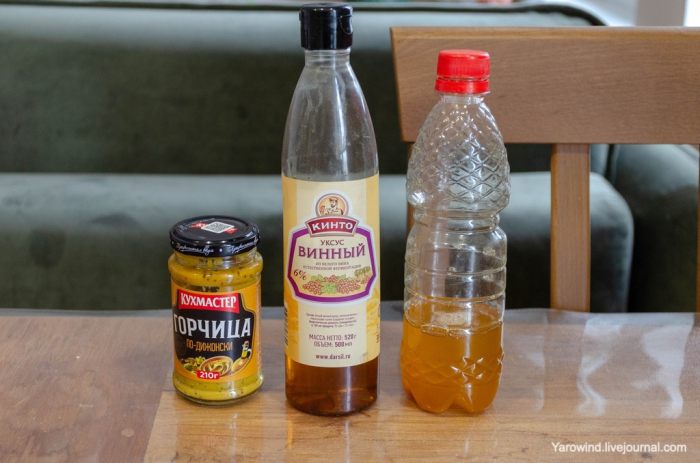 Винегрет с правильным соусом