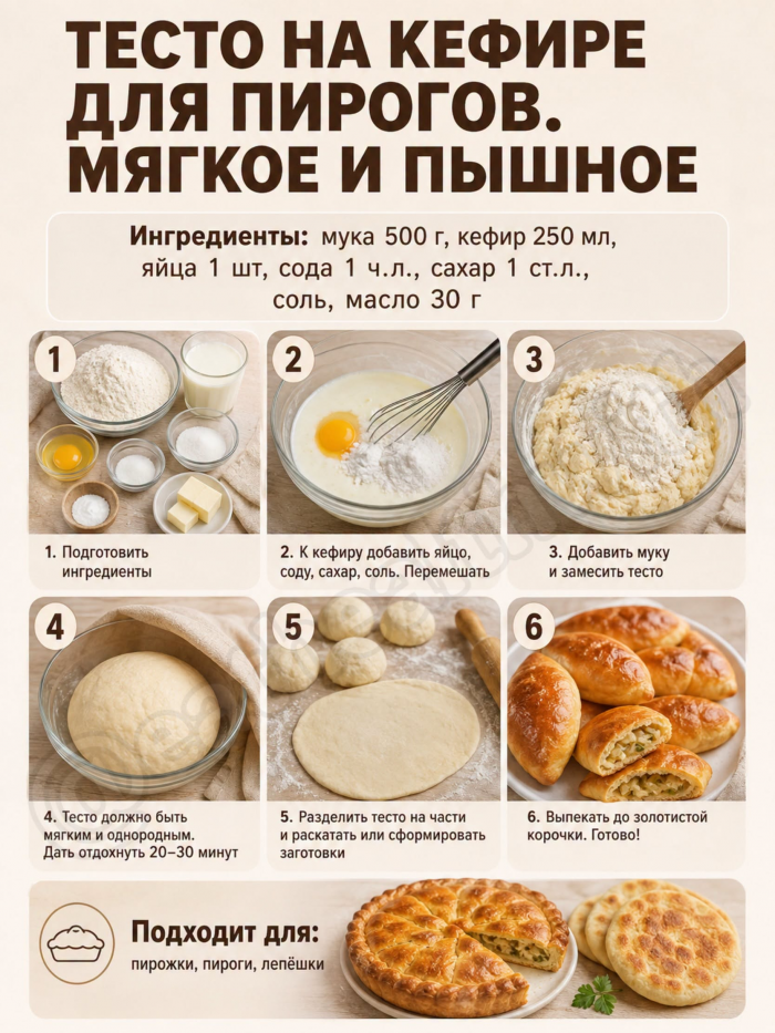 Кулинария>7 видов теста!