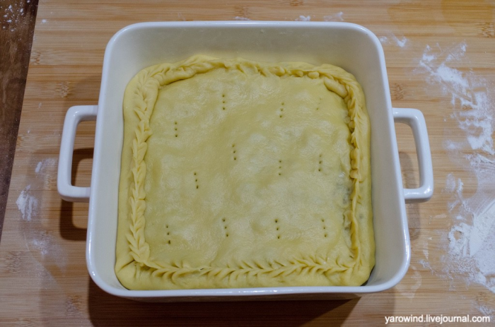 Средневековый сладкий пирог со свининой